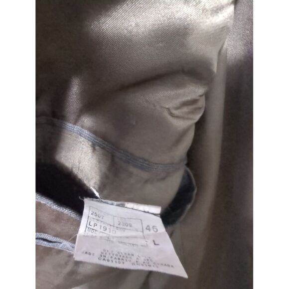 Jack‎ Victor Loro Piana Mens Wool Blazer Jacket 3 Button Gray Size 46 Long - Picture 5 of 11